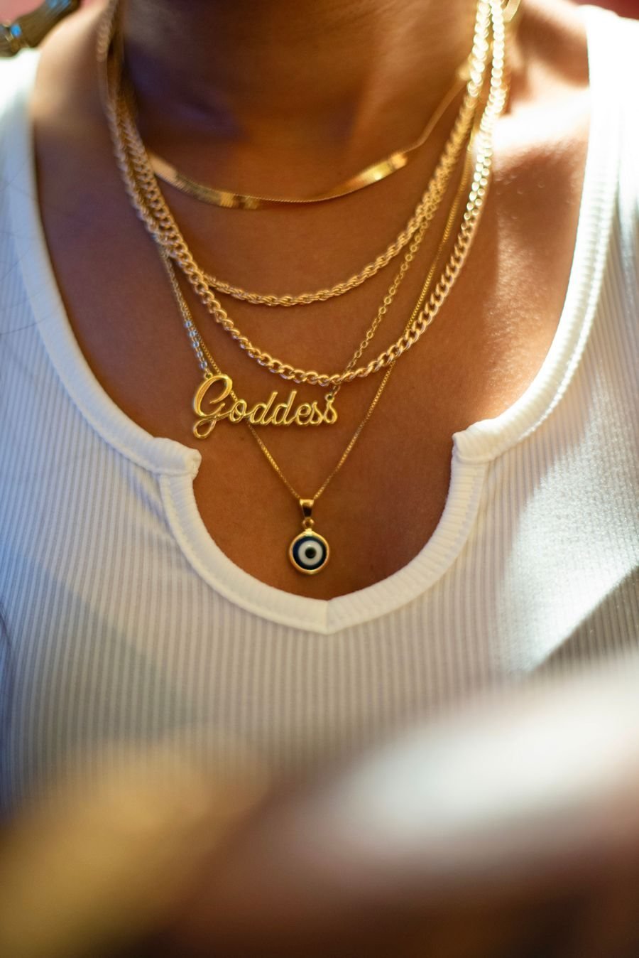 Layered necklaces by Your Jewellers