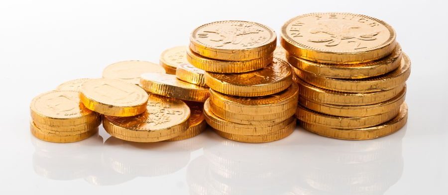 Gold coins saved through the monthly scheme