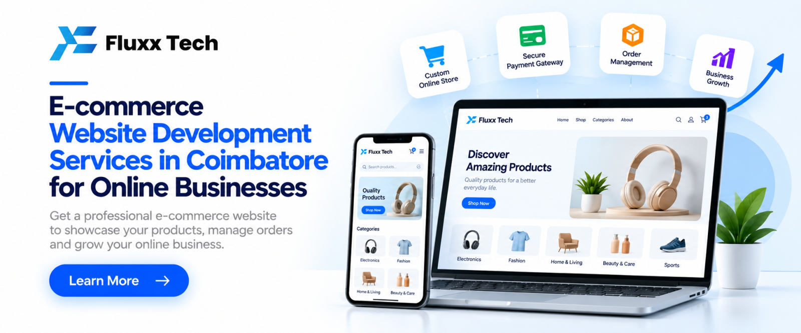 E-commerce Website Development Services in Coimbatore for Online Businesses
