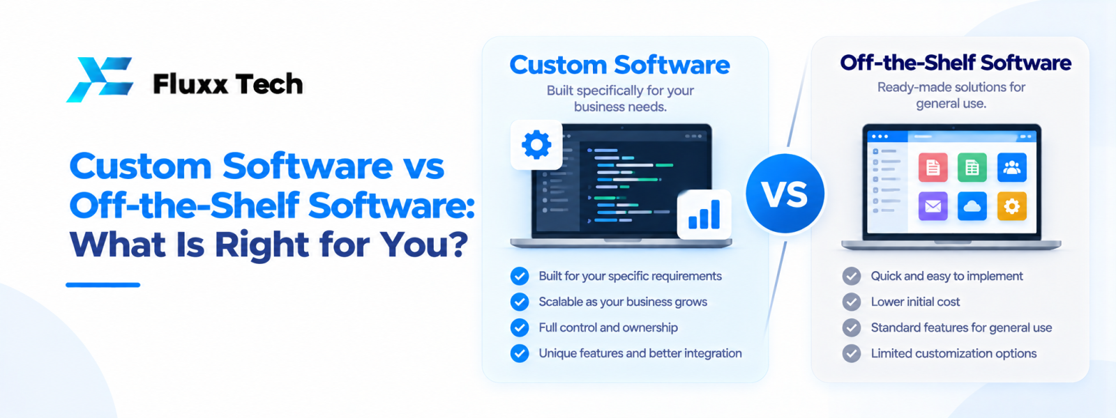 Custom Software vs Off-the-Shelf Software: What Is Right for You?