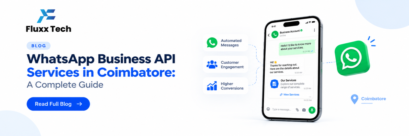 WhatsApp Business API Services in Coimbatore: A Complete Guide