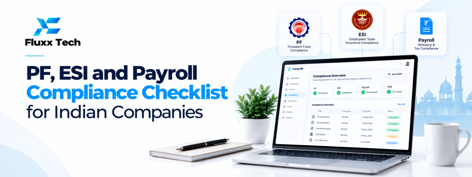 PF, ESI and Payroll Compliance Checklist for Indian Companies