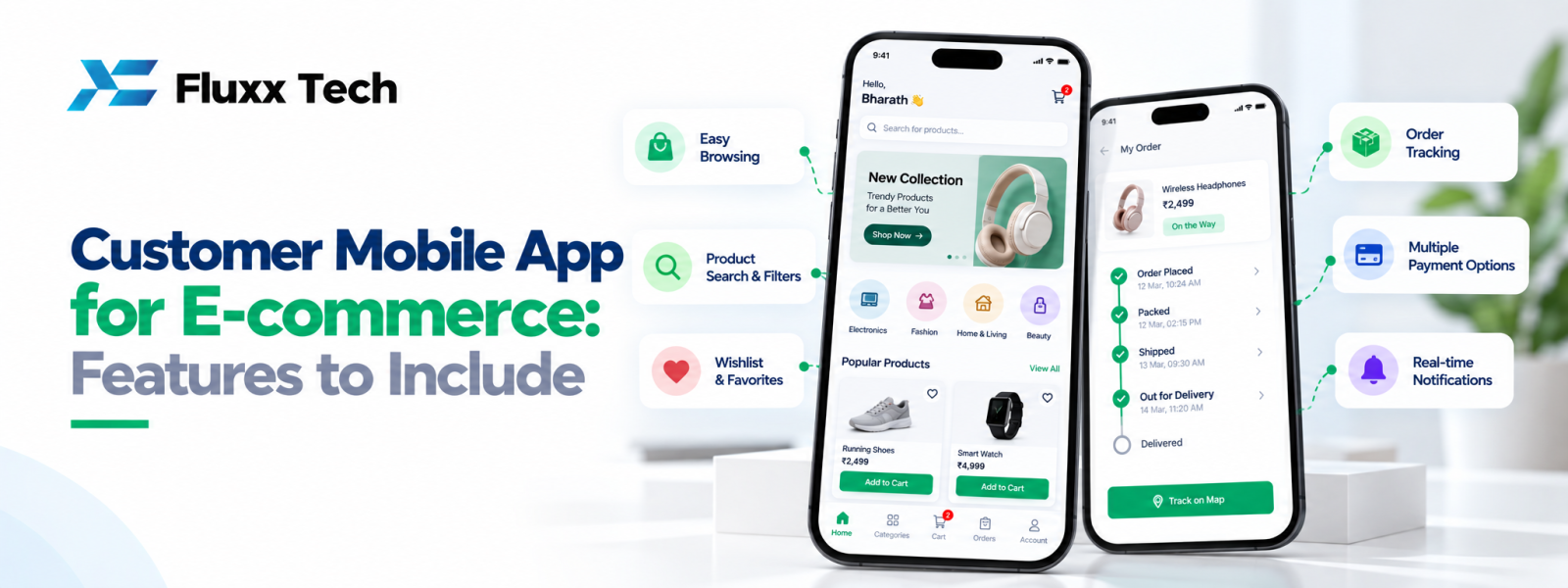Customer Mobile App for E-commerce: Features to Include