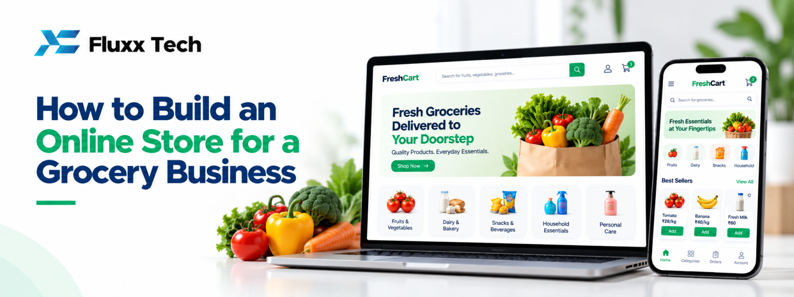 How to Build an Online Store for a Grocery Business