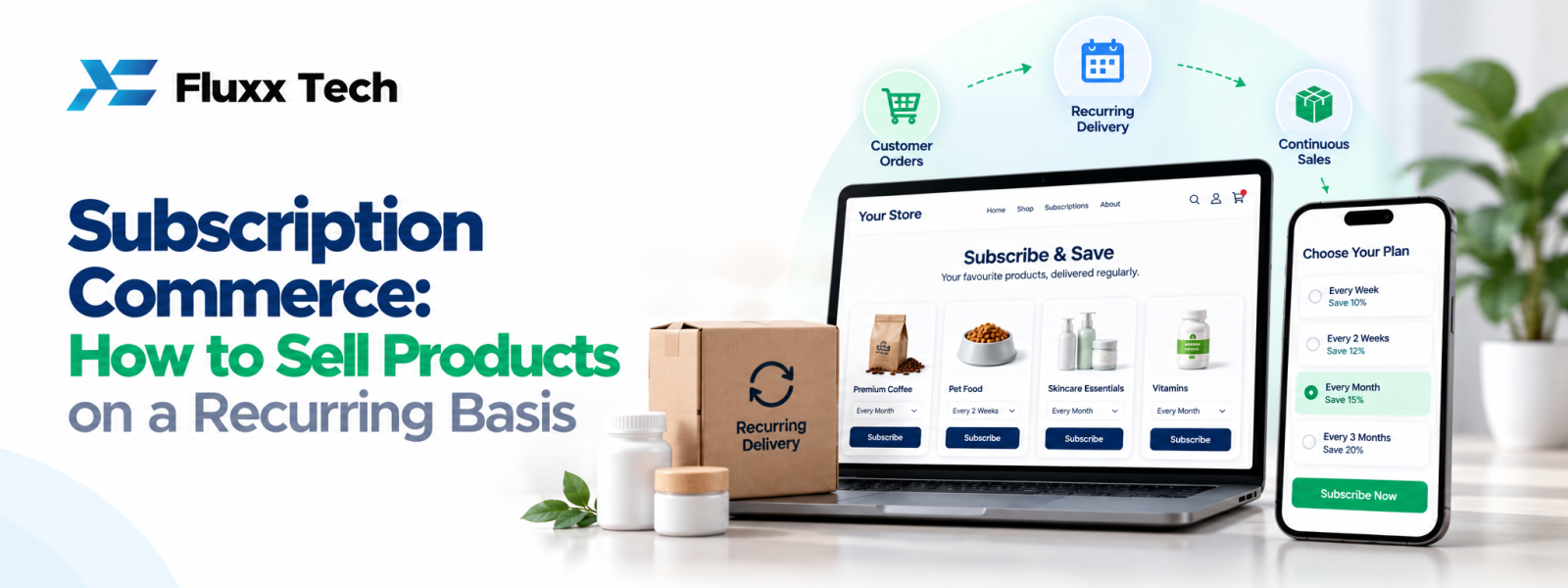 Subscription Commerce: How to Sell Products on a Recurring Basis