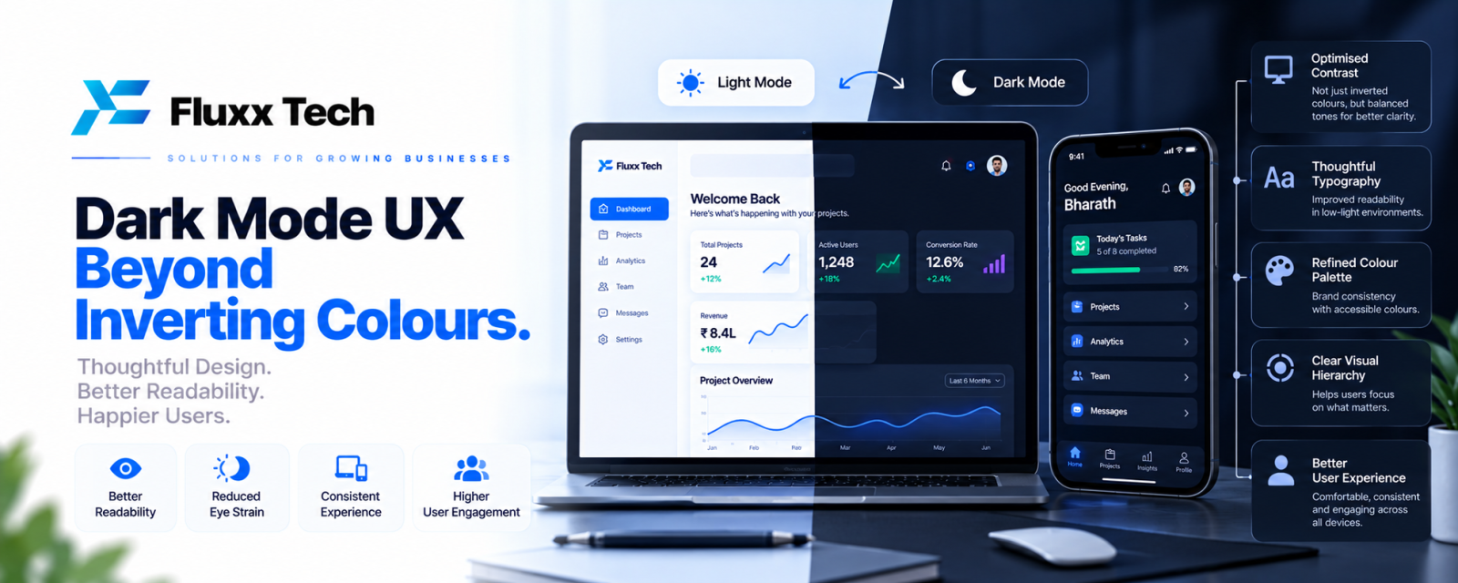 Dark Mode UX Beyond Inverting Colours