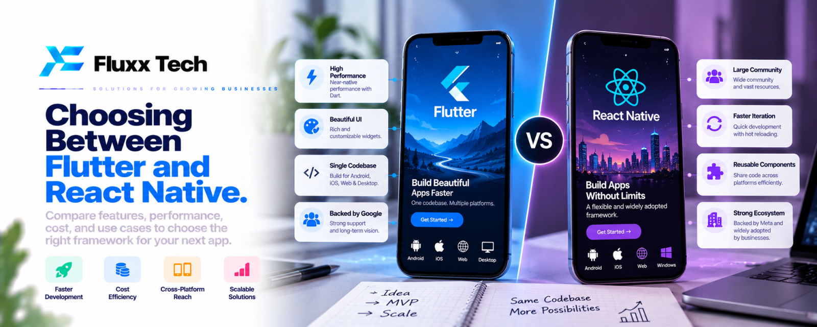 hoosing Between Flutter and React Native