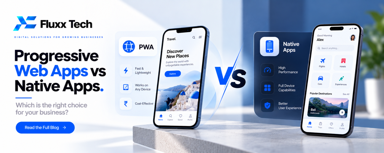 Progressive Web Apps vs Native Apps
