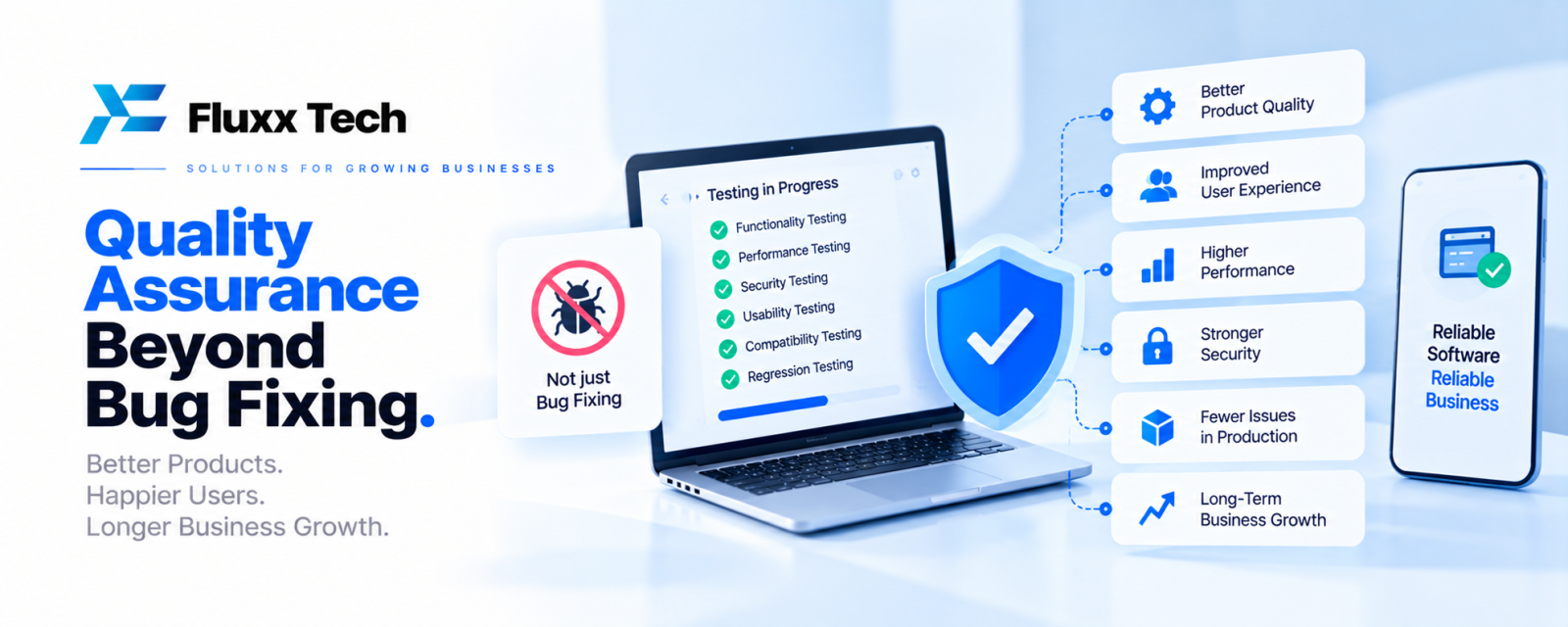 Quality Assurance Beyond Bug Fixing