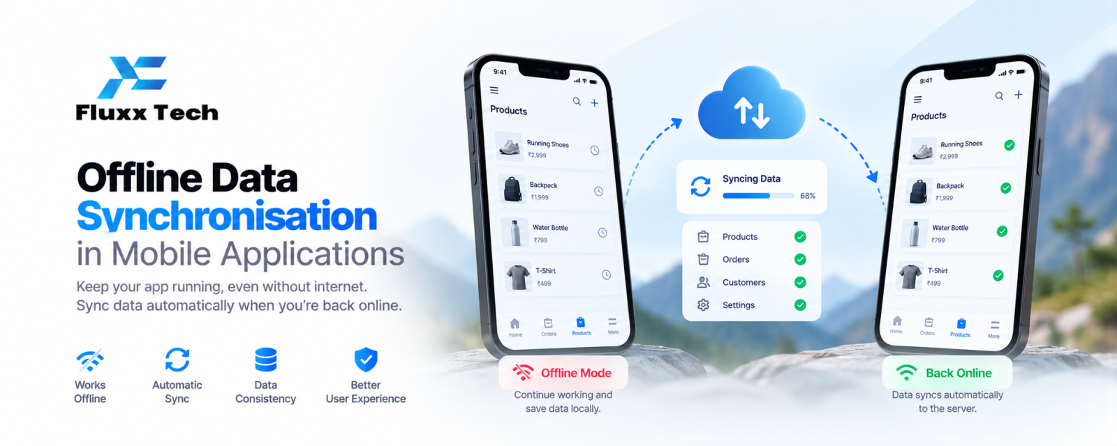 Offline Data Synchronisation in Mobile Applications