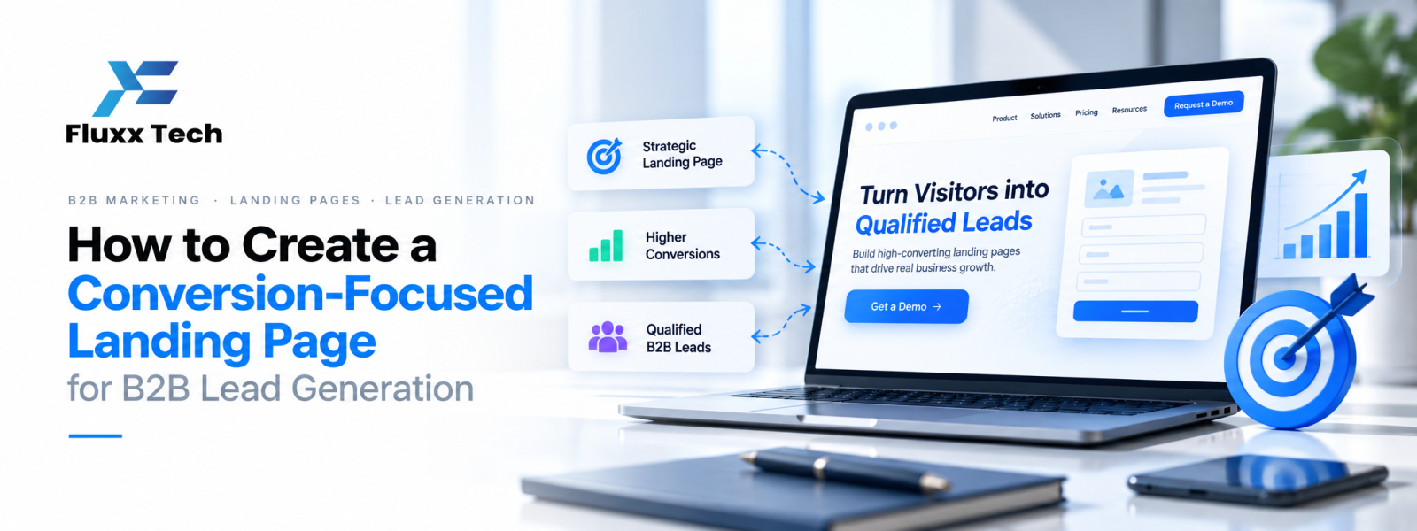 How to Create a Conversion-Focused Landing Page for B2B Lead Generation