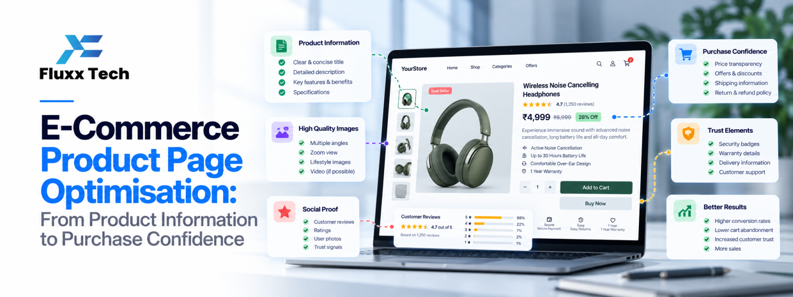 E-Commerce Product Page Optimisation: From Product Information to Purchase Confidence