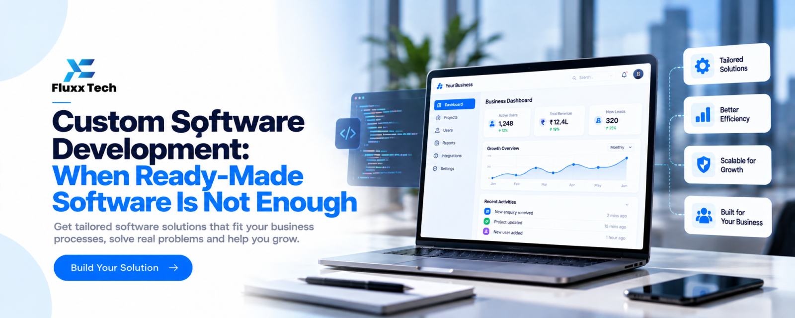 Custom Software Development: When Ready-Made Software Is Not Enough